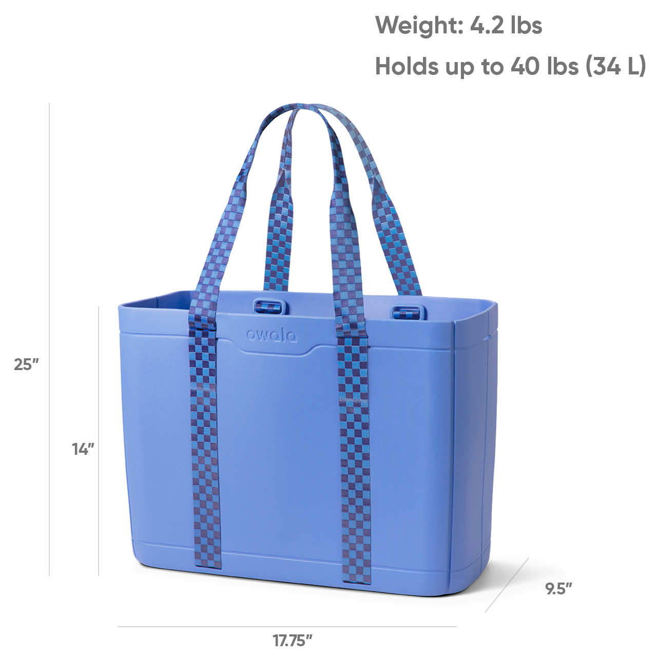 The Sun-Day Collapsible Tote dimensions