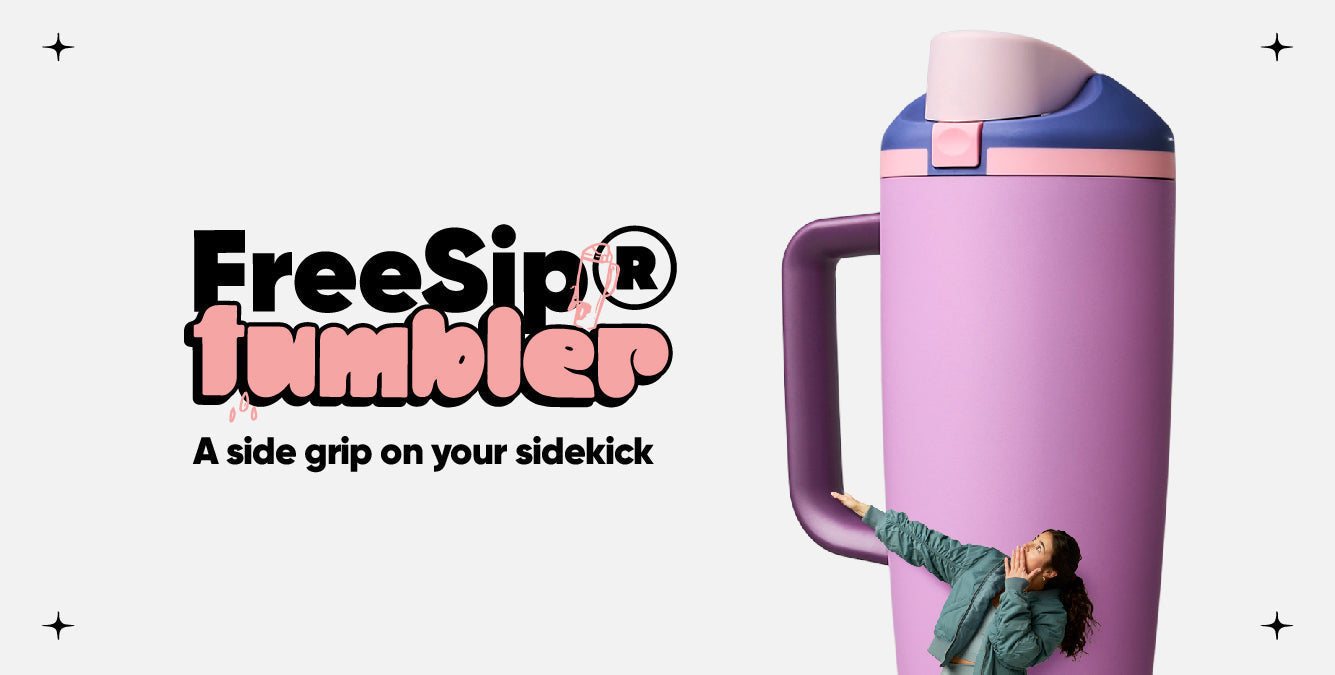 FreeSip Tumbler intro feature